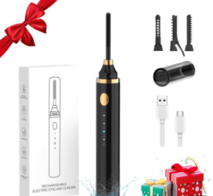 2024 New Release 3 In 1 Heated Eyelash Curlerfor Quick Natural Curling And Long-Lasting Lift .Makeup,Cosmetic