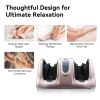 Premium Shiatsu Foot Massager with Remote Control ��� Deep Kneading, Rolling, and Heat Therapy for Feet, Ankles, Calves