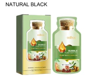 Gentle Plant Lazy Bubble Hairdressing Agent (Option: Black2-2PCS)