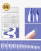 SheSlay 120 Gel X Nail Tips ��������� Soft Gel Extensions for DIY Salon Nails | Medium to Short Length