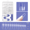 SheSlay 120 Gel X Nail Tips ��������� Soft Gel Extensions for DIY Salon Nails | Medium to Short Length