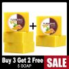 AILKE Turmeric Skin Care, Brightening, Anti Spot, Cleansing, Reduce Acne, With Body Scrub, Lotion, Face Cream, Soap, Toner