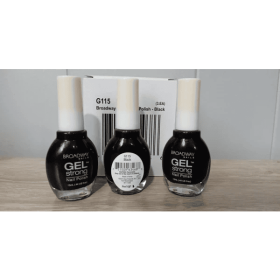 Gel Strong Nail Polish (Option: G115 Black)